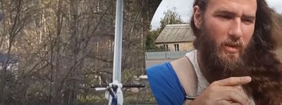 Київськими телеграм-каналами шириться відео з чоловіком, який в образі Ісуса несе хрест