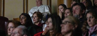 Папа Франциск взяв участь у перегляді фільму про війну в Україні