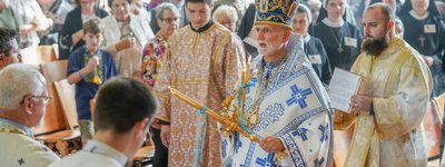 Глава УГКЦ привітав владику Бориса Ґудзяка з 25-річчям єрейських свячень