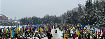 На Марсовому полі у Львові молились за загиблими українськими воїнами