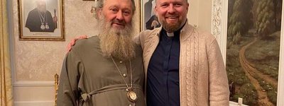 Священик ПЦУ зустрівся з митрополитом УПЦ МП Павлом і обурив мережу