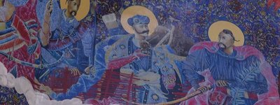 Біблійні персонажі, козаки та петриківський розпис — у Свято-Михайлівському соборі Житомира створили нові фрески