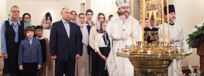 On Christmas, Putin "prayed" with the relatives of deceased occupiers