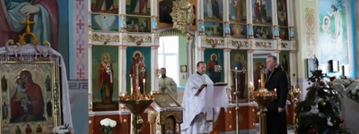 У Свято-Покровській парафії на Хмельниччині вперше зазвучала молитва українською мовою