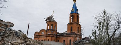 Під час обстрілу Запорізької області зруйнована церква