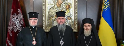 The head of the OCU met with Archimandrite Khristofor, released from Russian imprisonment