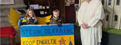 Бельгійський монах-пивовар допомагає чернігівцям долати наслідки війни