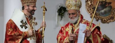 Патріарх Мелхітський закликав Главу УГКЦ спільно працювати для активізації екуменічного діалогу з православними
