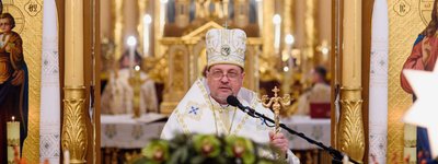 Глава УГКЦ привітав єпископа Богдана Манишина з 10-річчям єпископської хіротонії