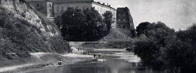 Клевань, замок Чорторийських. Фото Яна Булгака, 1933 р.