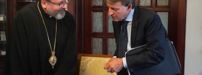 His Beatitude Sviatoslav named three characteristics of the UGCC to the Ambassador of Italy to Ukraine