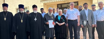 Митрополит РПЦ наградил муфтия медалью Минобороны РФ