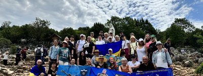 Ukrainian women released from captivity make pilgrimage to Medjugorje