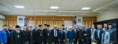 Members of the All-Ukrainian Council of Churches meet with G7 ambassadors