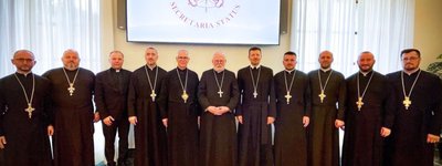 "The Apostolic See is always ready to support you," - Archbishop Gallagher during a meeting with representatives of the Exarchate in Italy