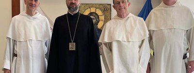 Екзарх Вселенського Патріархату в Україні зустрівся із монахами домініканцями