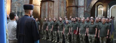 У Софії Київській відбувся черговий випуск військових капеланів ЗСУ