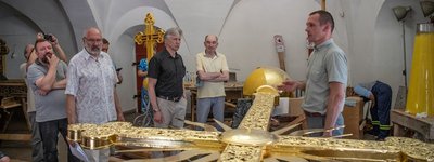 У столиці завершили реставрацію хреста Софійського собору