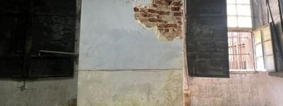 В історичному архіві Львова, колишньому монастирі бернардинів, обвалився елемент стіни