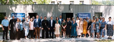УГКЦ відкрила перше модульне містечко для переселенців на Львівщині
