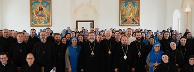Глава УГКЦ закликав монашество Згромадження Воплоченого Слова з усього світу стати голосом стражденної України