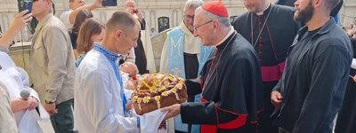 At Mass in Ukraine Cardinal Parolin invokes the miracle of peace