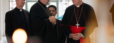 Державний Секретар Ватикану відвідав Патріарший собор УГКЦ у Києві