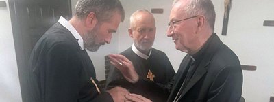 Cardinal Parolin meets with two priests released from Russian captivity