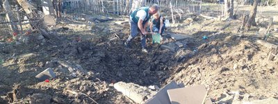 Jewish cemetery in Zaporizhzhia destroyed by Russian shell