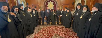 Sybiha discusses the spiritual independence of Ukraine with Patriarch Bartholomew