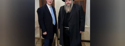 Israeli Ambassador discusses assistance to Ukraine with Rabbi Moshe Azman in Kyiv