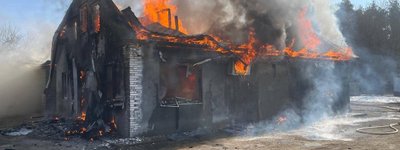 На Черкащині згорів молитовний будинок християн-баптистів