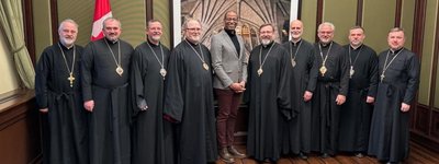 Bishops of the Permanent Synod meet with the Speaker of the Canadian Parliament