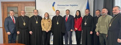 Глава УГКЦ та єпископи Постійного Синоду відвідали Посольство України в Канаді