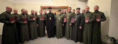 Екзарх Вселенського Патріарха в Україні зустрівся з військовими капеланами ЗСУ