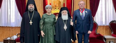 Єрусалимський Патріарх нагородив посла РФ орденом
