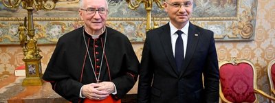 Кардинал П’єтро Паролін і президент Польщі у Ватикані говорили про Україну