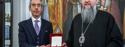 Предстоятель ПЦУ зустрівся з послом Суверенного Мальтійського Ордену в Україні
