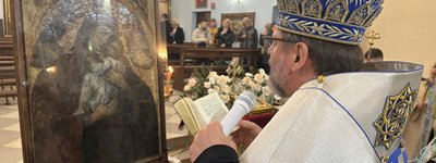 Глава УГКЦ та екзарх Луцький вшанували віднайдену ікону XVI століття