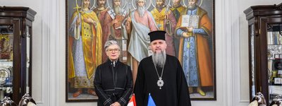Предстоятель ПЦУ зустрівся з послом Канади в Україні