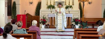На острові Крит вперше відслужили Літургію українською мовою
