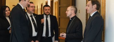 Minister of National Unity of Ukraine meets with representatives of the Holy See