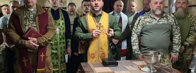 На Великдень капелани різних конфесій відвідали військових на фронті