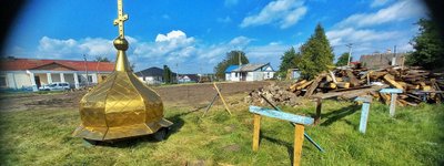 На Рівненщині селяни бензопилами знищили дерев’яний храм XVIII століття