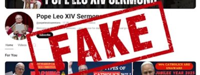 YouTube закрив канал із фальшивими «проповідями Лева XIV»