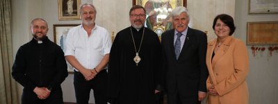 Head of the UGCC and General Dallaire discuss mental health support for the military and their families in Ukraine