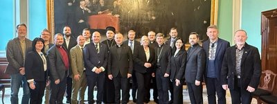 UCCRO delegation holds prayer event in Danish Parliament
