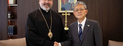 The Head of the Ukrainian Greek Catholic Church and the Japanese Ambassador discuss healing the wounds of war in Ukraine