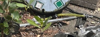 A downed drone fell next to a Christian church in Kyiv