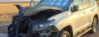 Російський дрон атакував авто головного рабина Херсона та області